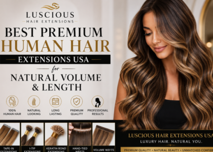 Luscious Human Hair Extensions