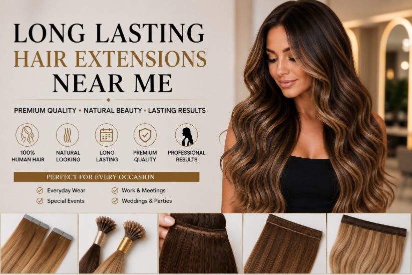 Long-lasting beauty with premium extensions